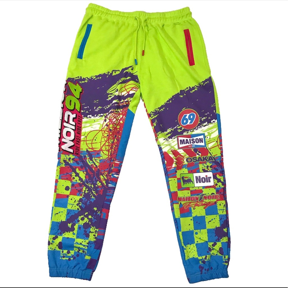 Men’s “Moto Club” joggers. Size S, M, L, XL, XXL.